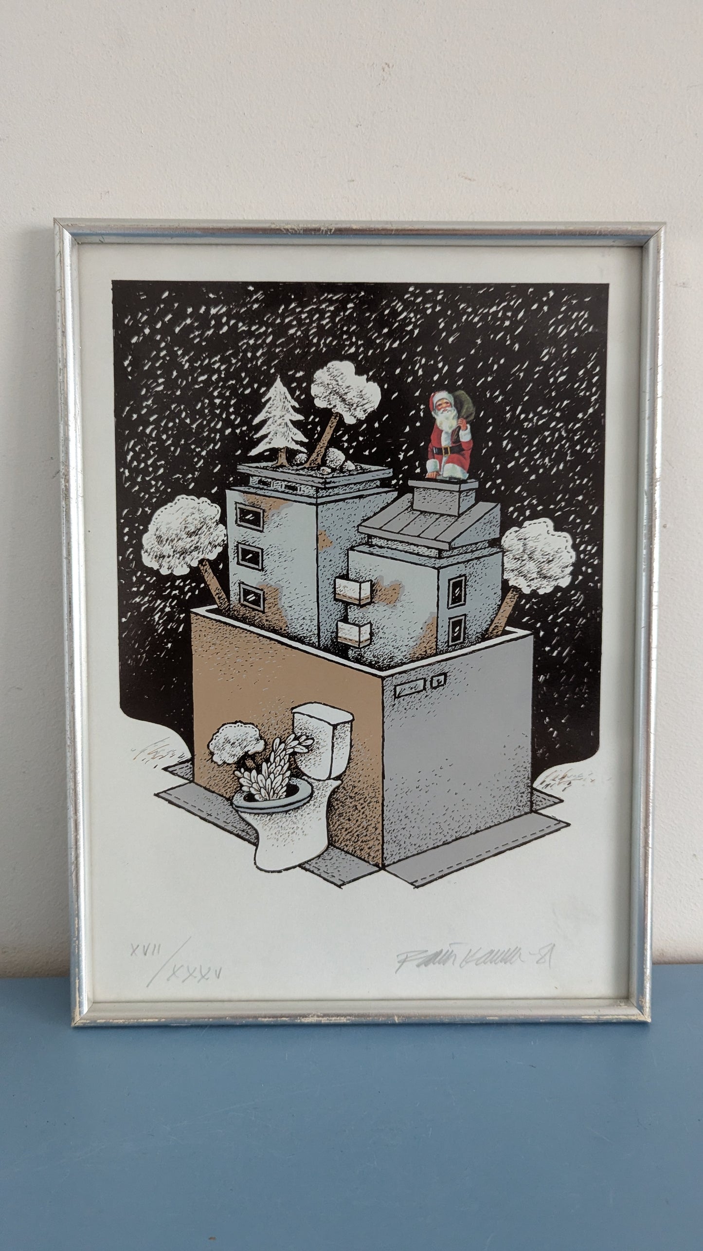 Raimo Kanerva - Signeerattu Grafiikka (1981)