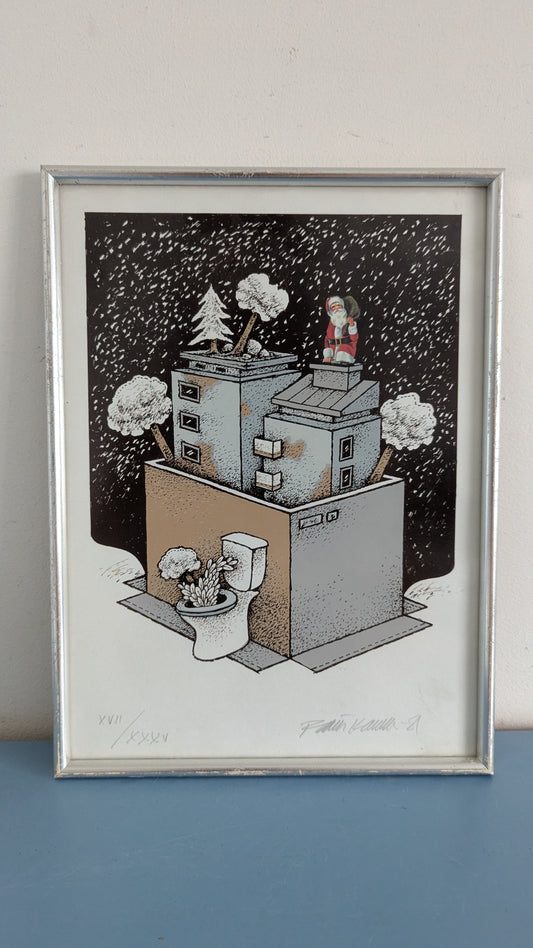 Raimo Kanerva - Signeerattu Grafiikka (1981)