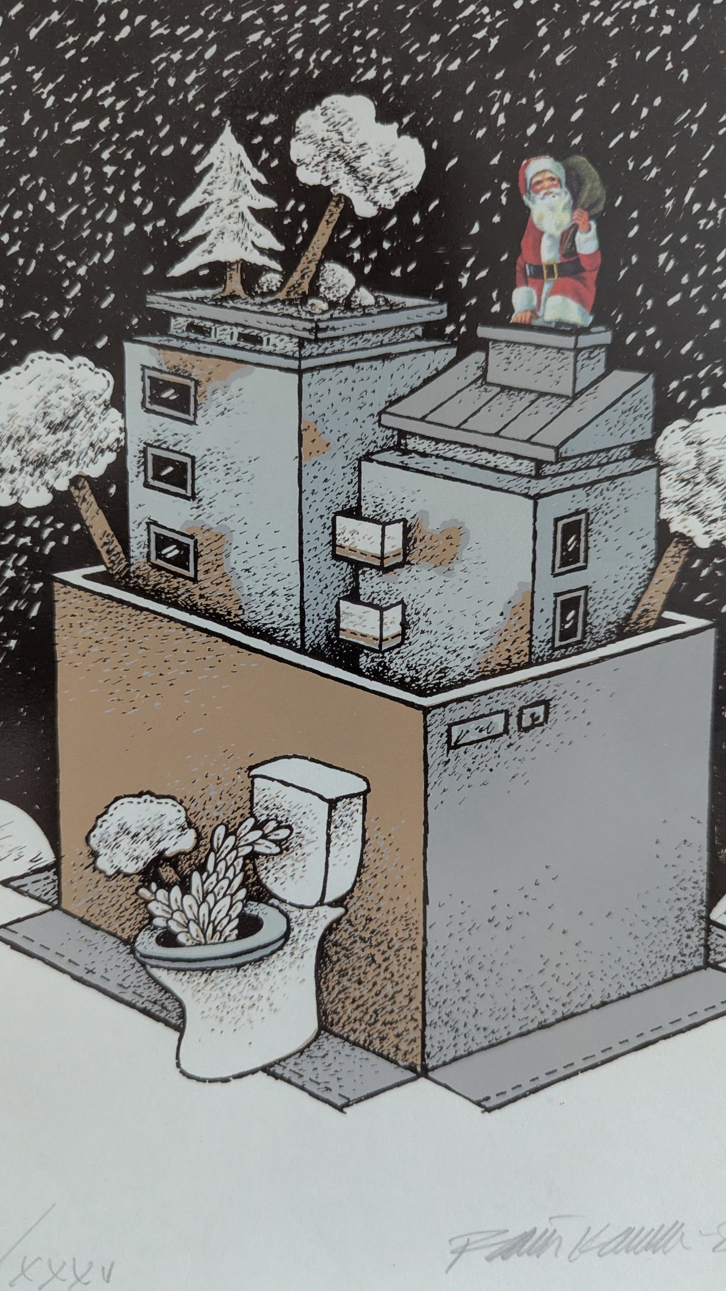 Raimo Kanerva - Signeerattu Grafiikka (1981)