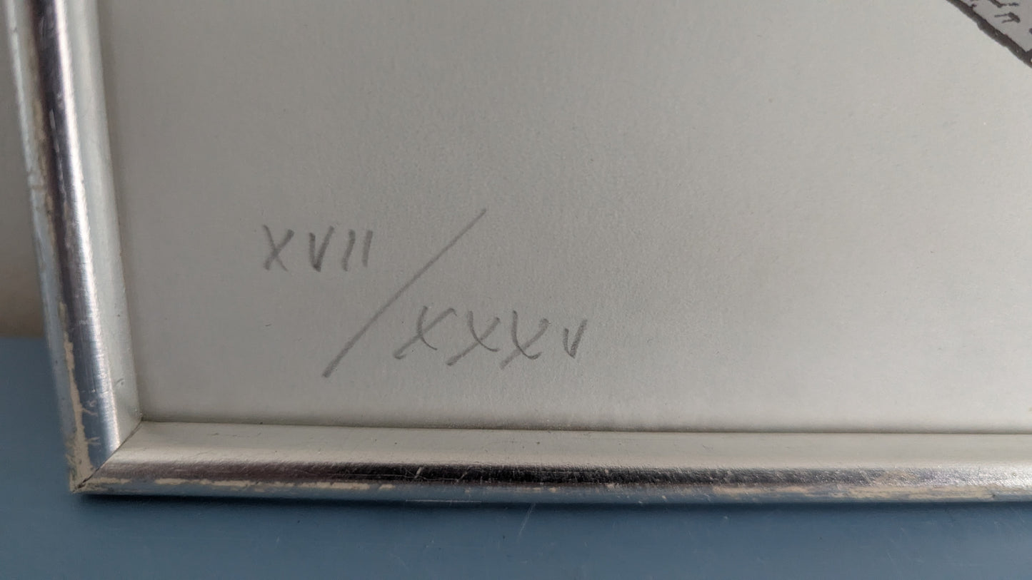 Raimo Kanerva - Signeerattu Grafiikka (1981)