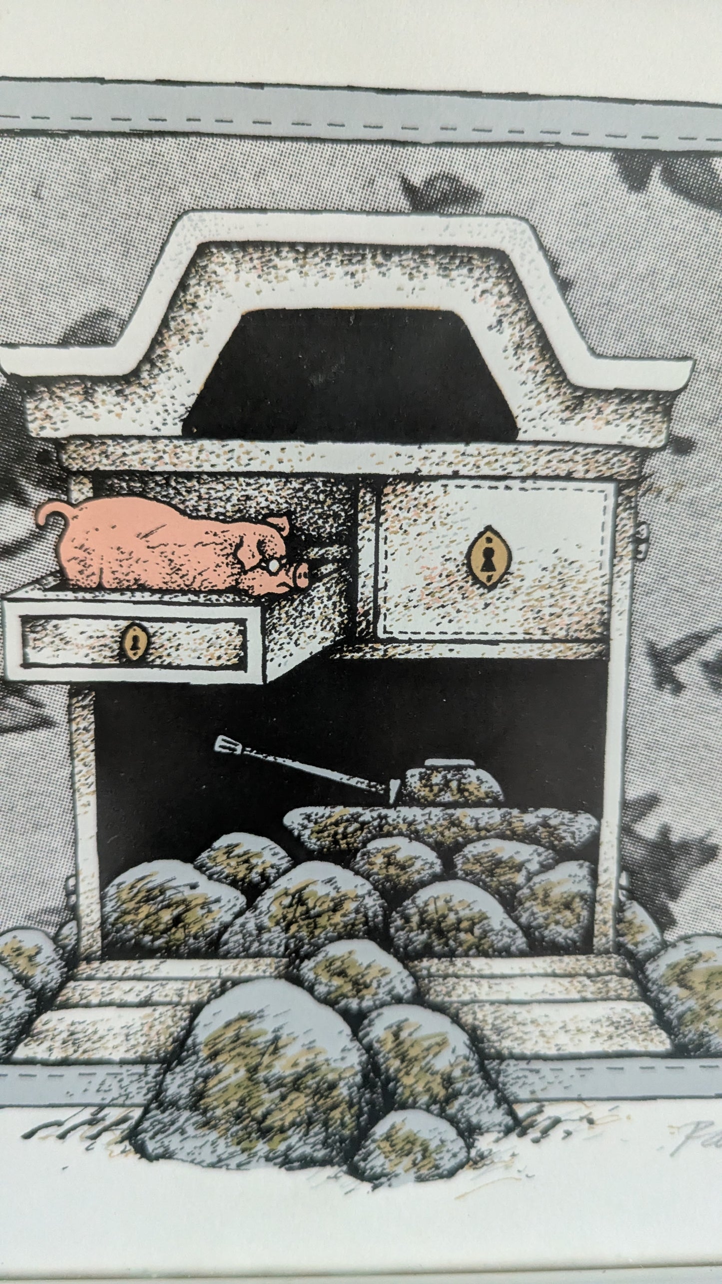 Raimo Kanerva - Signeerattu Grafiikka (1980)