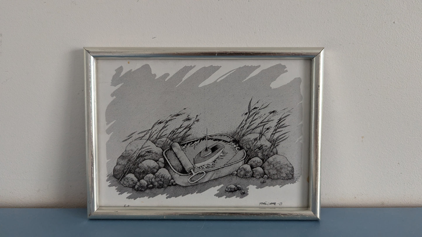 Raimo Kanerva - Signeerattu Grafiikka (1981)