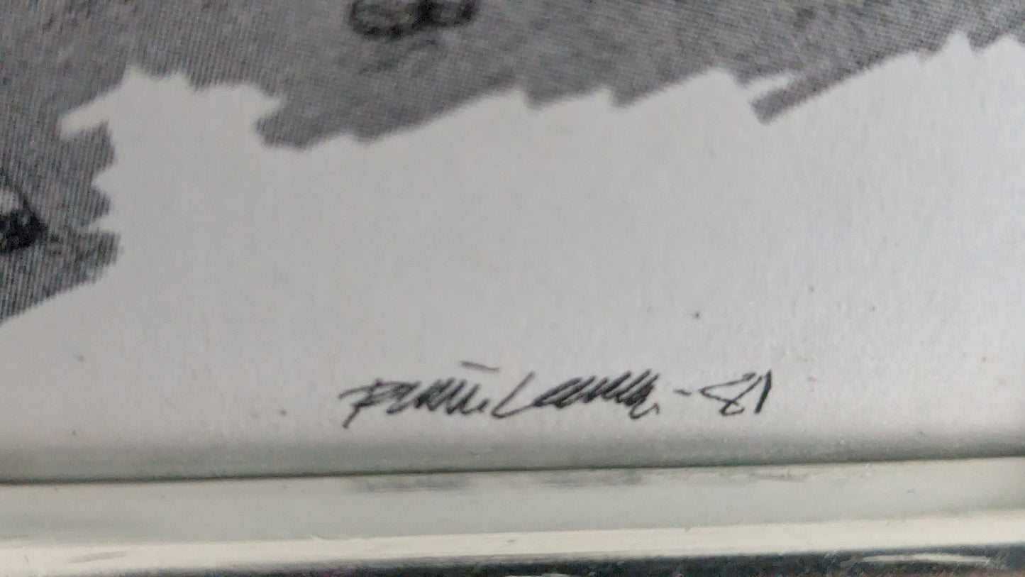 Raimo Kanerva - Signeerattu Grafiikka (1981)