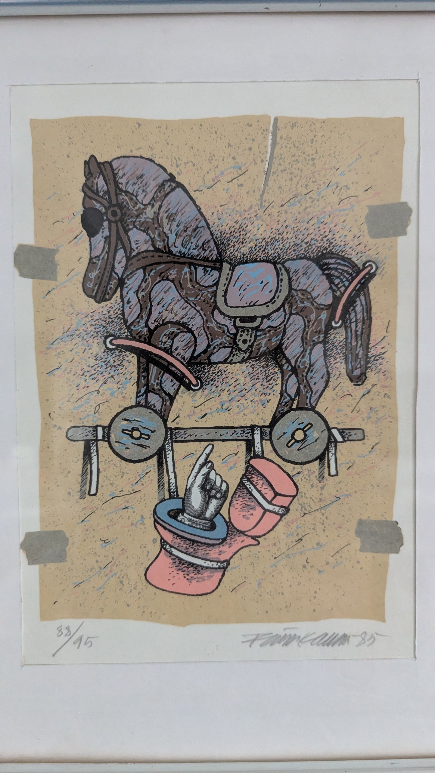 Raimo Kanerva - Signeerattu Grafiikka (1985)