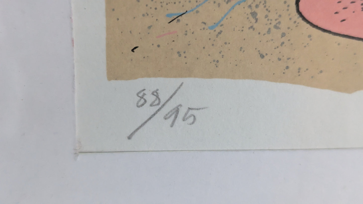 Raimo Kanerva - Signeerattu Grafiikka (1985)