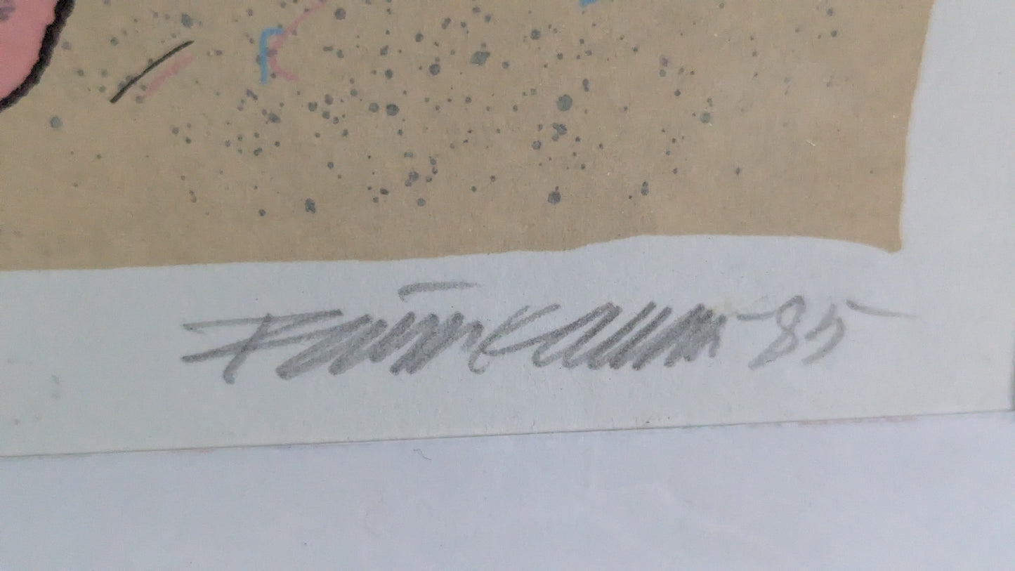 Raimo Kanerva - Signeerattu Grafiikka (1985)