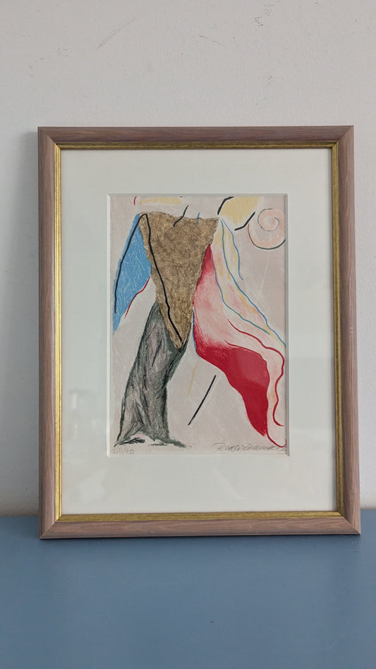 Teresa Wennberg - Signeerattu Litografia