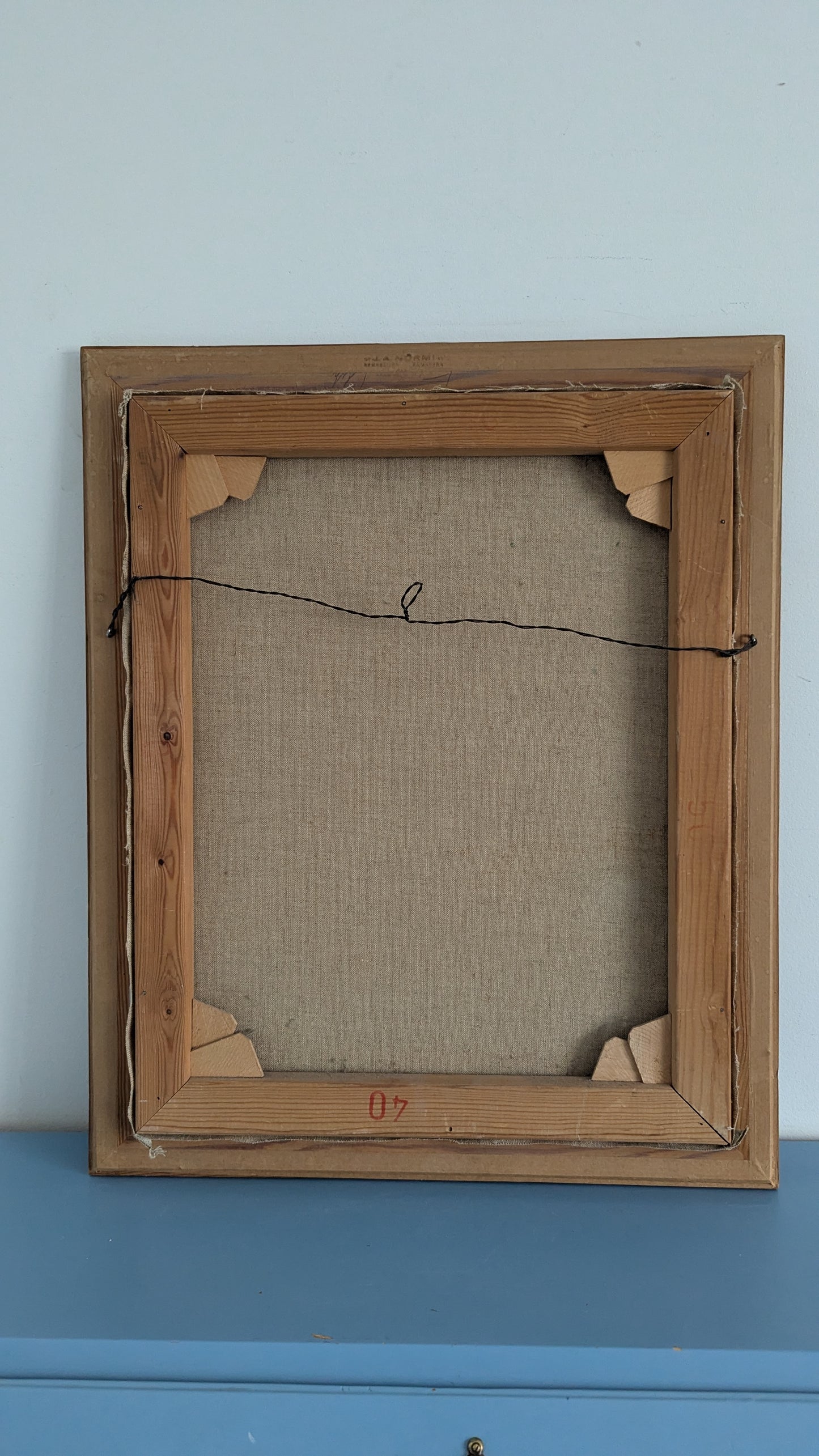 Fritz Jacobsen - Signeerattu Öljyvärimaalaus