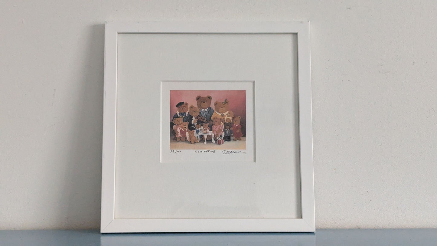 Johanna Oras - Juhlapäivä (Signeerattu Grafiikka 35/100)