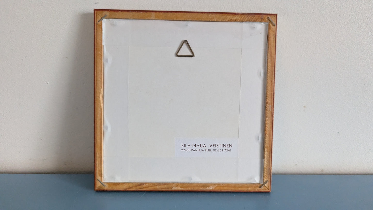 Eila-Maija Veistinen - Omena (Signeerattu Tussityö 2000)