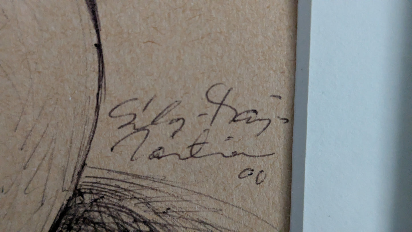 Eila-Maija Veistinen - Omena (Signeerattu Tussityö 2000)