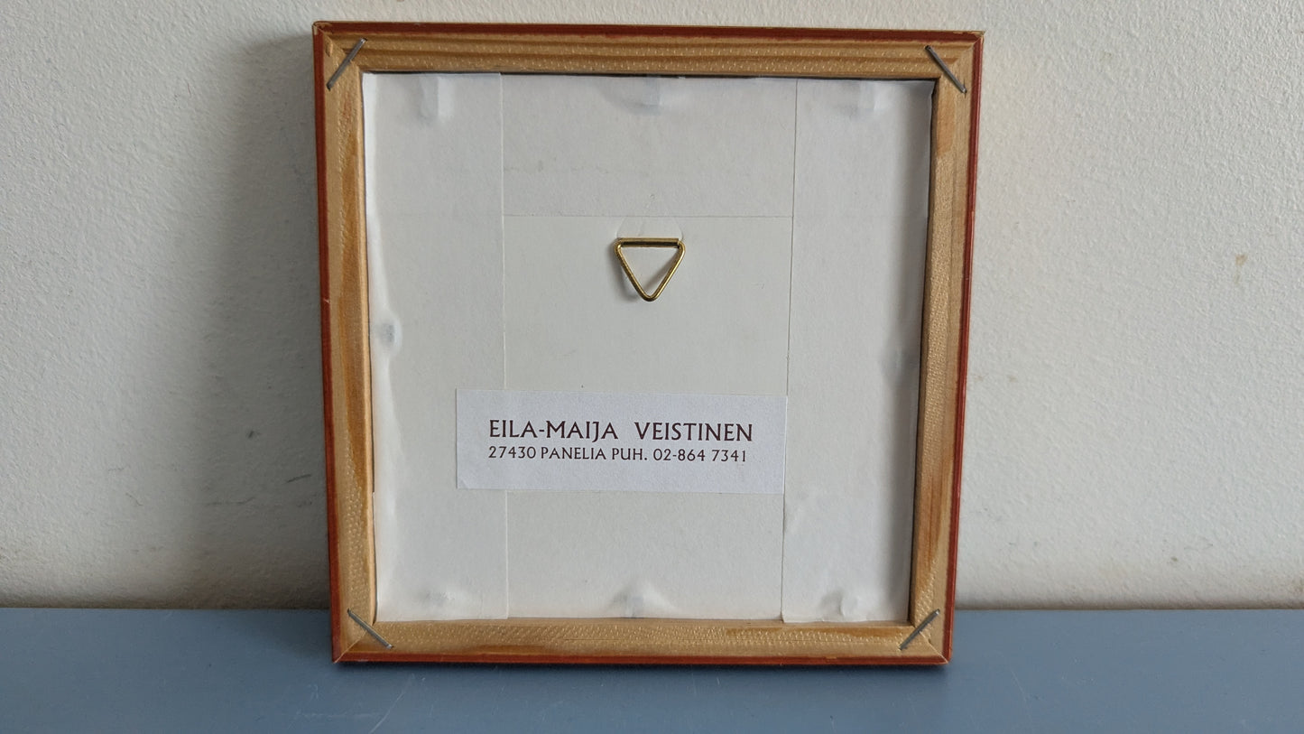 Eila-Maija Veistinen - Omena (Signeerattu Tussityö 2000)