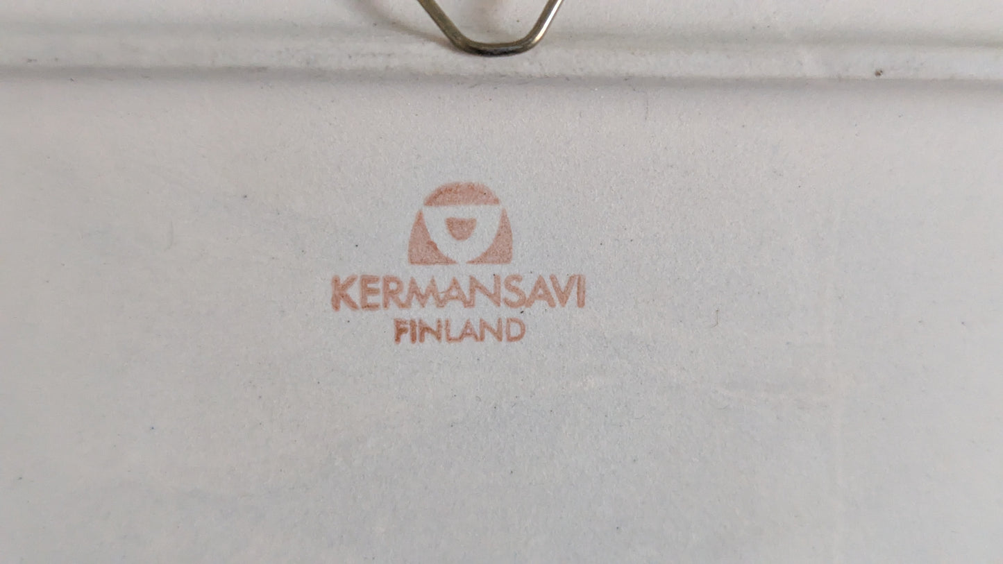 Kermansavi - Riistalinnut Fasaani Seinälaatta (1997-1999, Seppo Polameri)