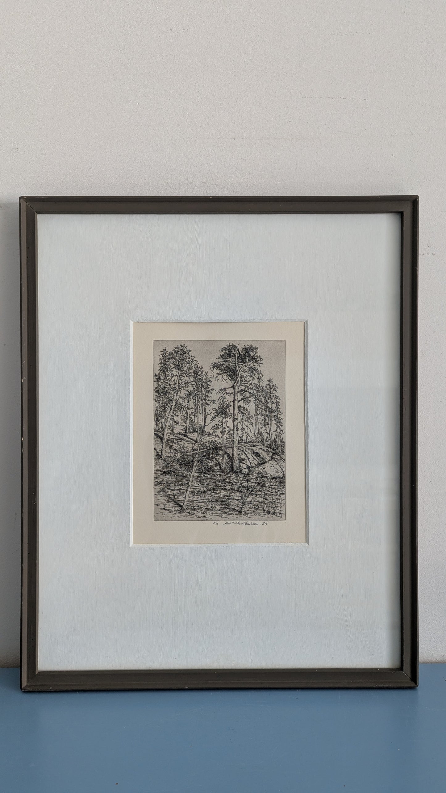 Matti Hartikainen - Signeerattu Etsaus (1973)