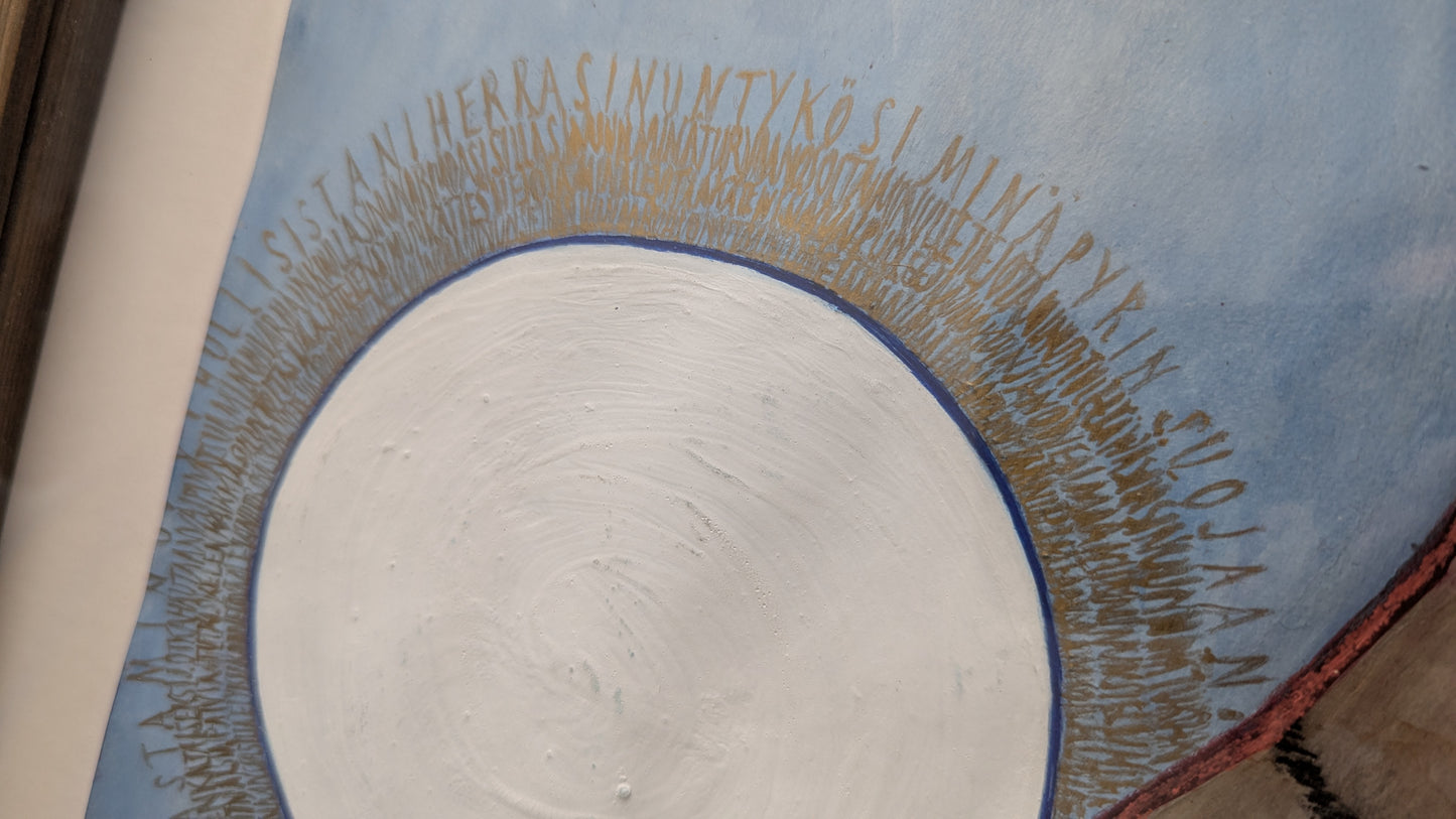 Petra Paajanen-Giacomelli - 15.1.1991  (Signeerattu Sekatekniikka 1991)