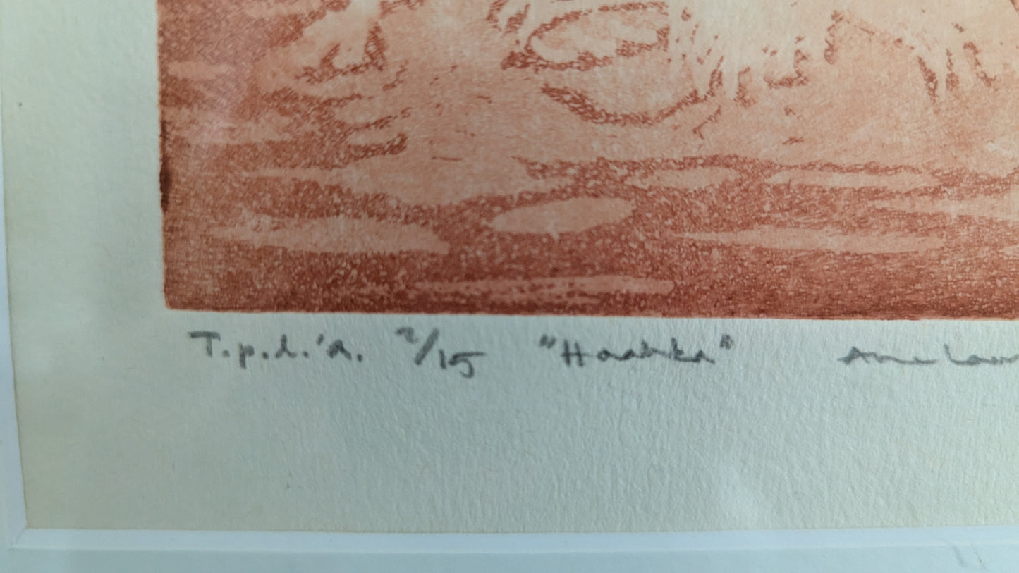 Haahka (Signeerattu Numeroitu Grafiikka 1986)
