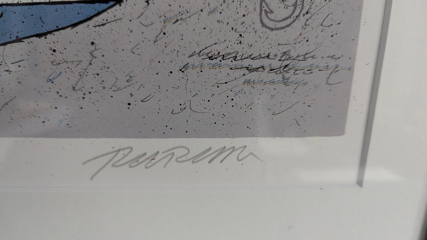Raimo Kanerva - Signeerattu Grafiikka