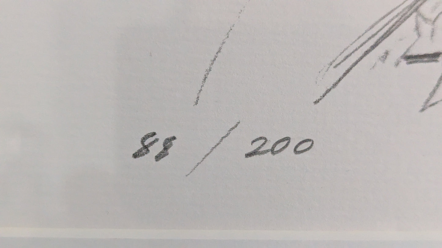 Rolf Erik Bruun - Mannerheim 1904 (Signeerattu Litografia 2009)