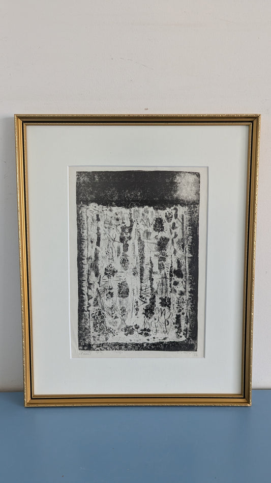 Erkki Sakari Heinonen - Kirje (Koevedos, Signeerattu Grafiikka 1967)