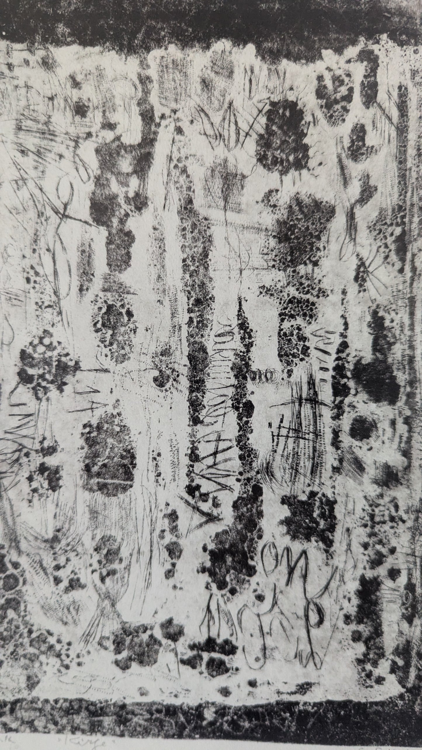 Erkki Sakari Heinonen - Kirje (Koevedos, Signeerattu Grafiikka 1967)