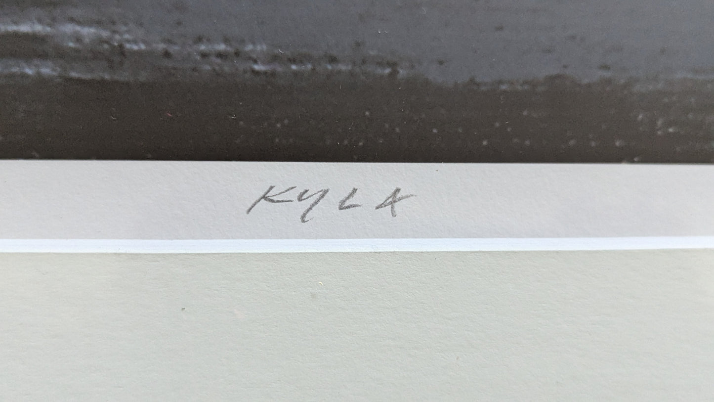 Adam Korpak - Kylä (Signeerattu Grafiikka)