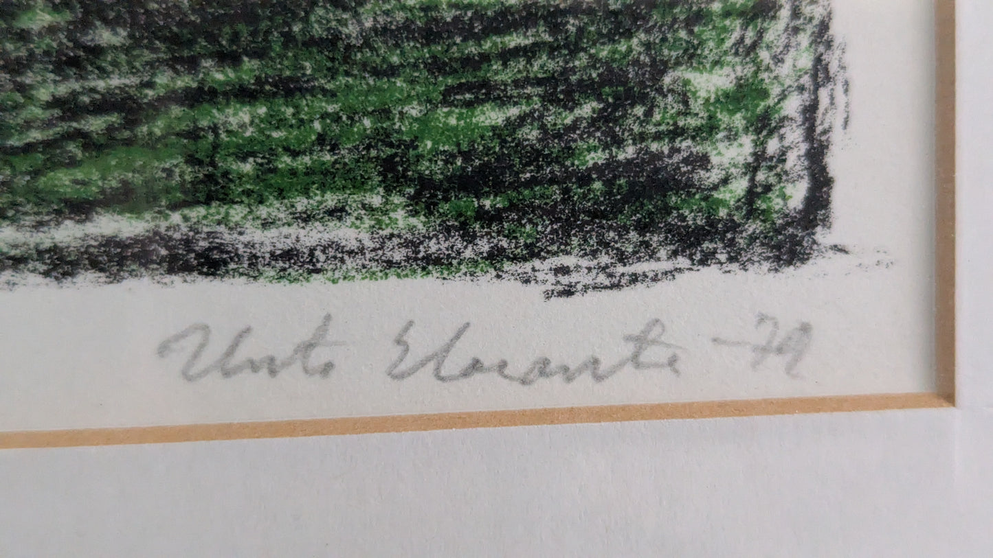 Unto Eloranta - Signeerattu Grafiikka (1979)