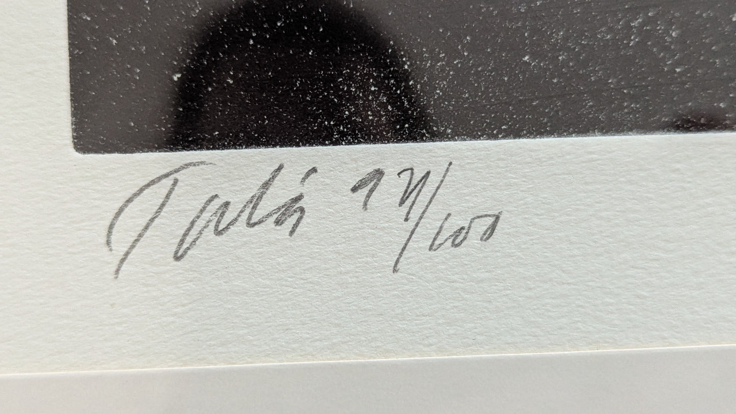 Manno Kalliomäki - Odotus (Signeerattu Etsaus (1982)