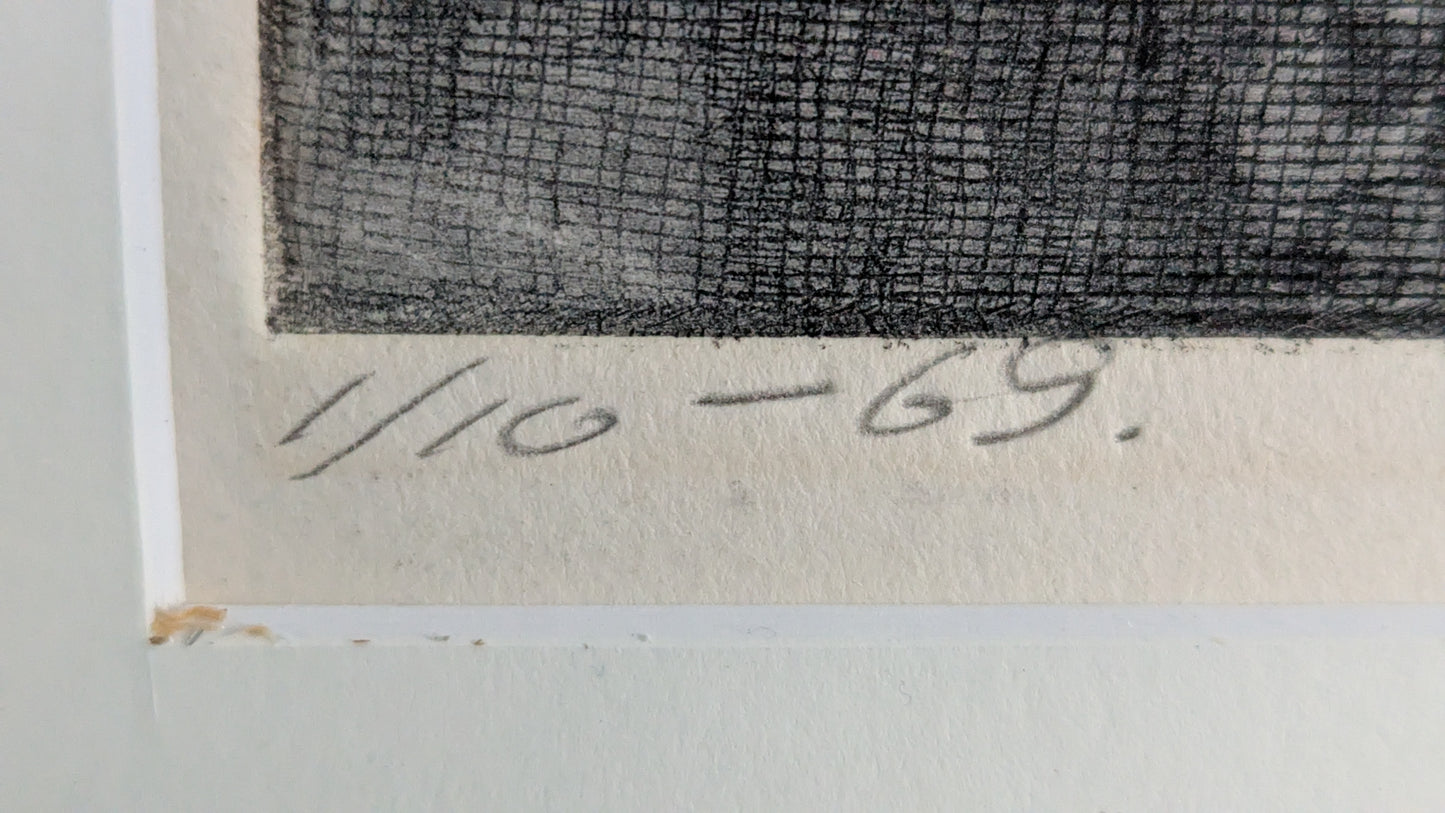 Markku Nieminen - Signeerattu Etsaus (1/10, 1969)