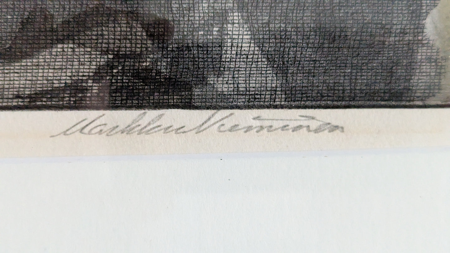 Markku Nieminen - Signeerattu Etsaus (1/10, 1969)