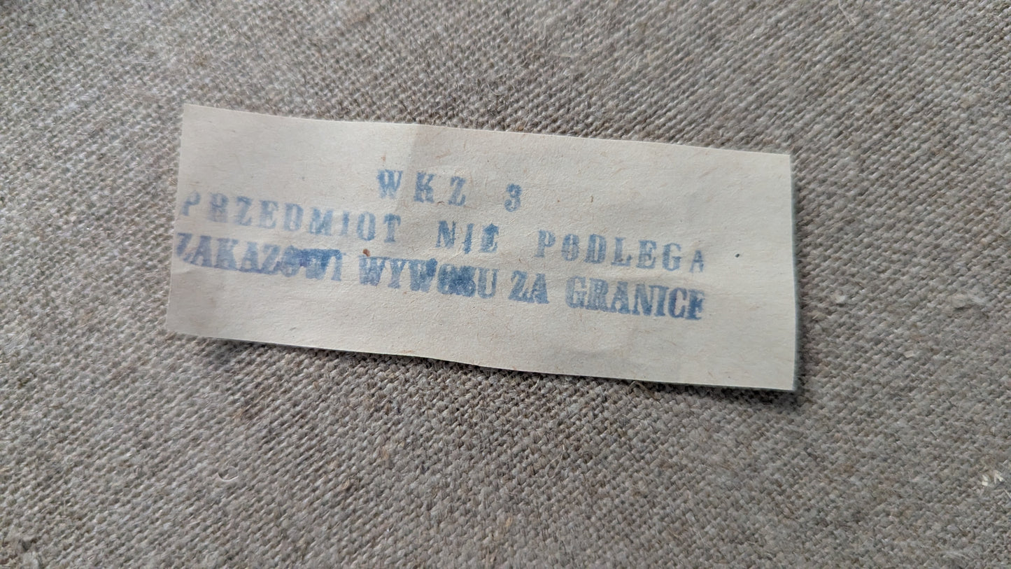 Ryszard Ptaszynski - Signeerattu Maisema Sarjan Akryylimaalaus (1984)