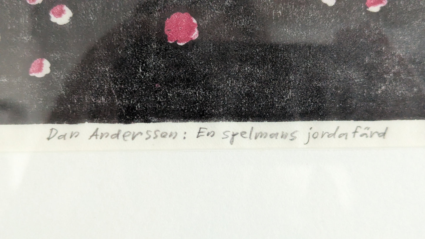 Hannu Ojala - Dan Andersson: En Spelmans Jordafärd (Signeerattu Etsaus 1988)
