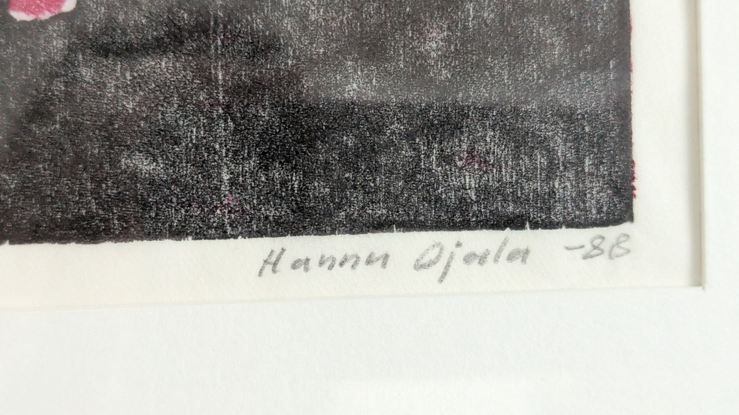 Hannu Ojala - Dan Andersson: En Spelmans Jordafärd (Signeerattu Etsaus 1988)