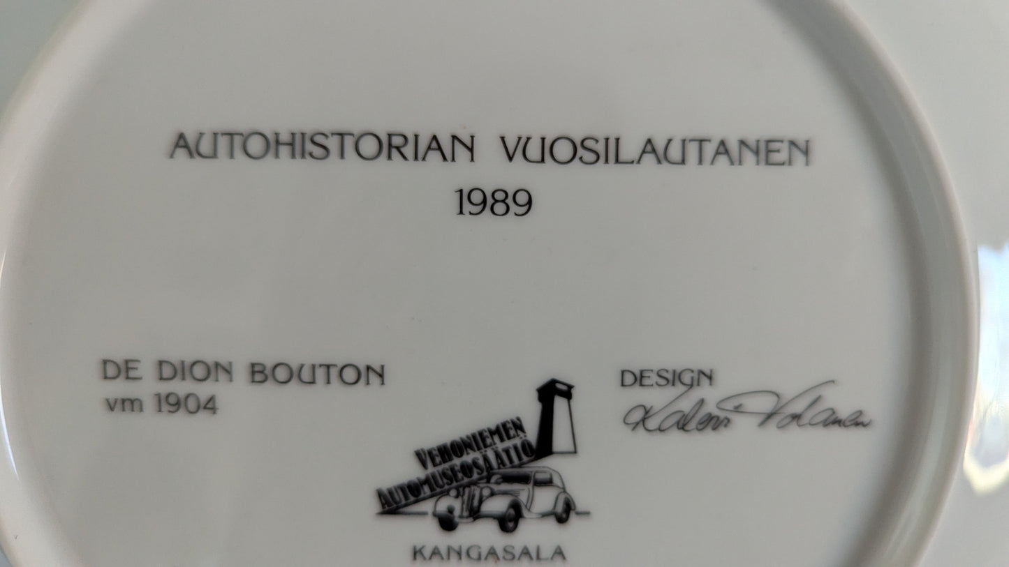 Autohistorian Vuosilautanen 1989 (Kalevi Volanen)