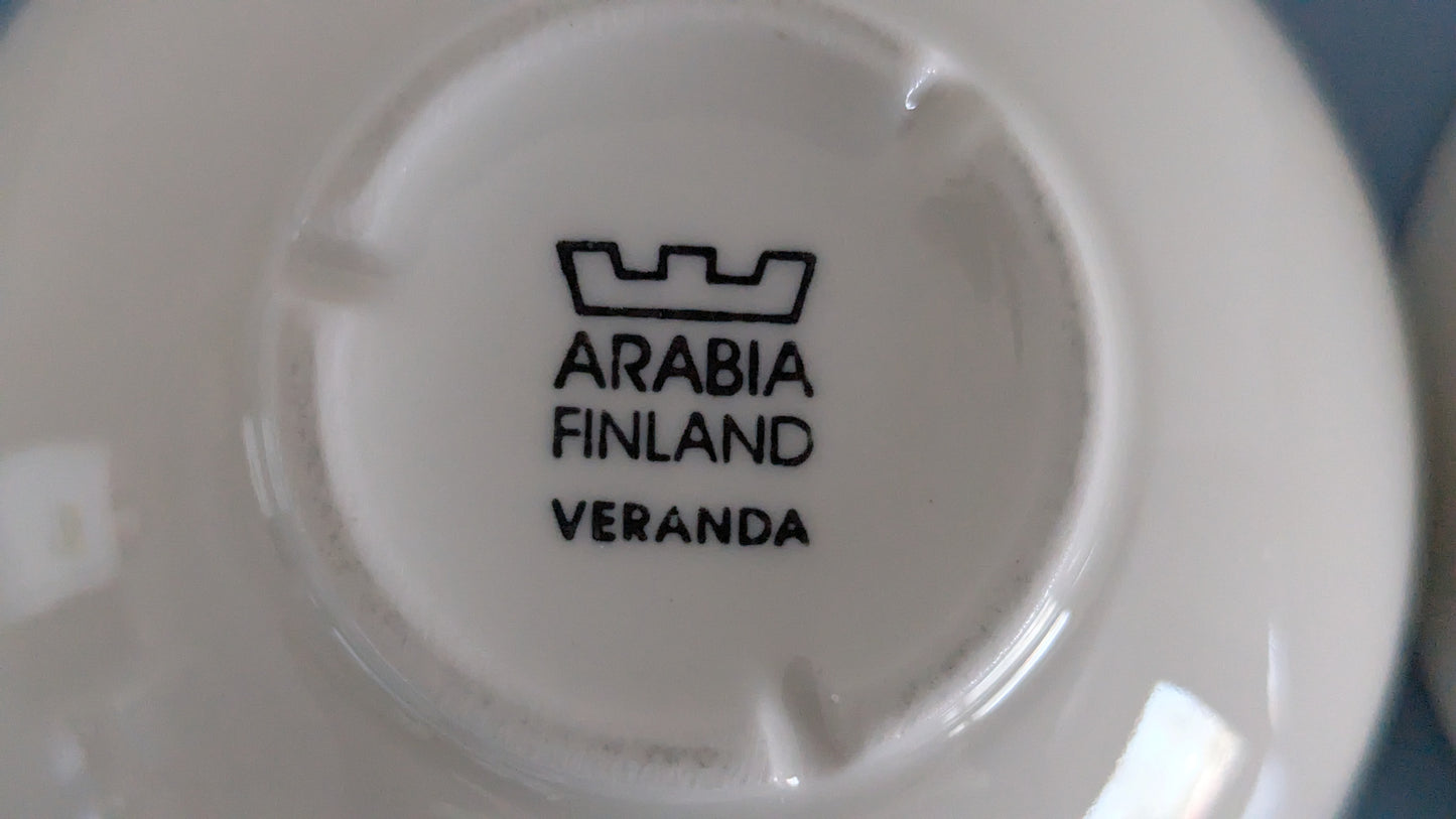 Arabia Veranda Annoskulho / Jälkiruokakulho (2kpl, 1997-2003, Inkeri Leivo)
