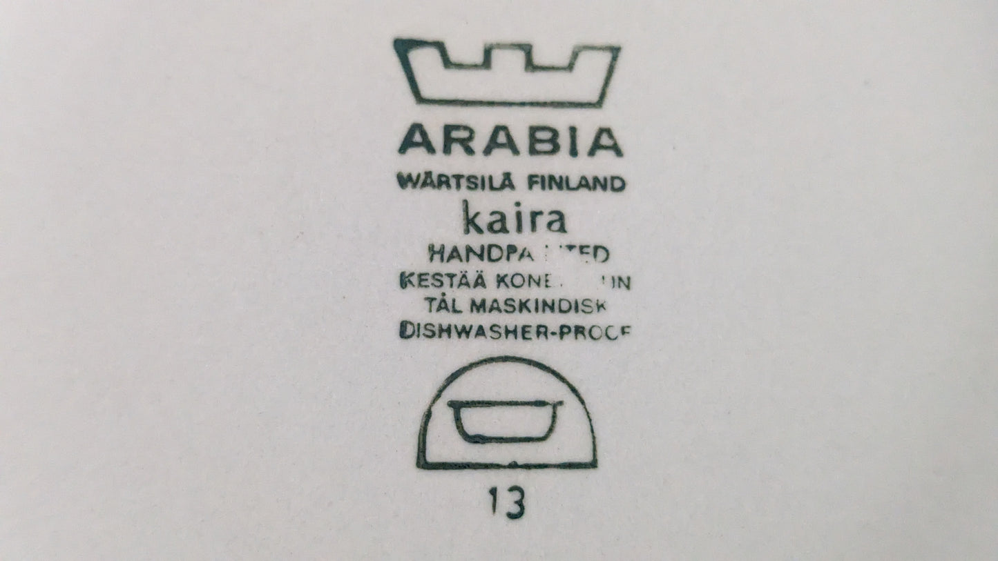 Arabia Kaira Pata / Kulho (1972-1979, Anja Jaatinen-Winquist)