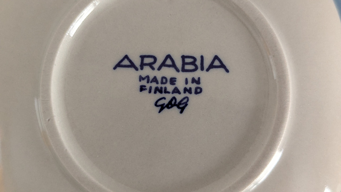Arabia Tilhi Joululautanen 1977 (Gunvor Olin-Grönqvist)