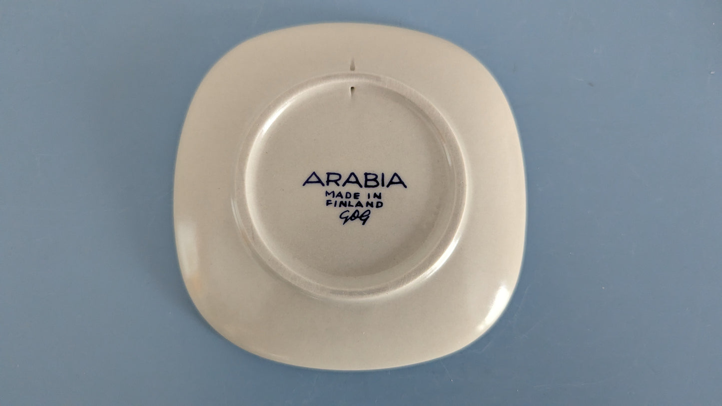 Arabia Pöllö Joululautanen 1979 (Gunvor Olin-Grönqvist)
