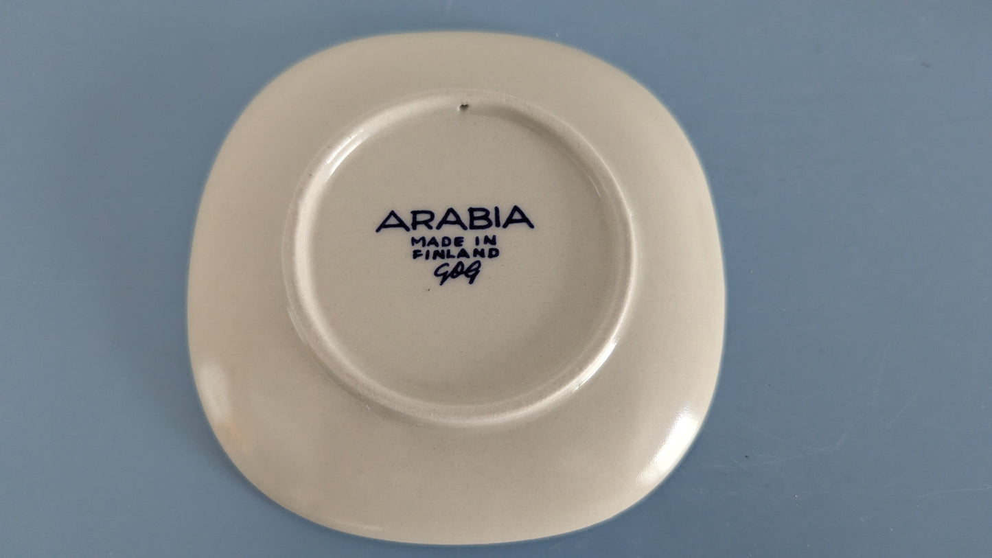 Arabia Talitiainen Joululautanen 1975 (Gunvor Olin-Grönqvist)