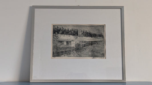Tauno Nummi - Signeerattu Etsaus (1944)