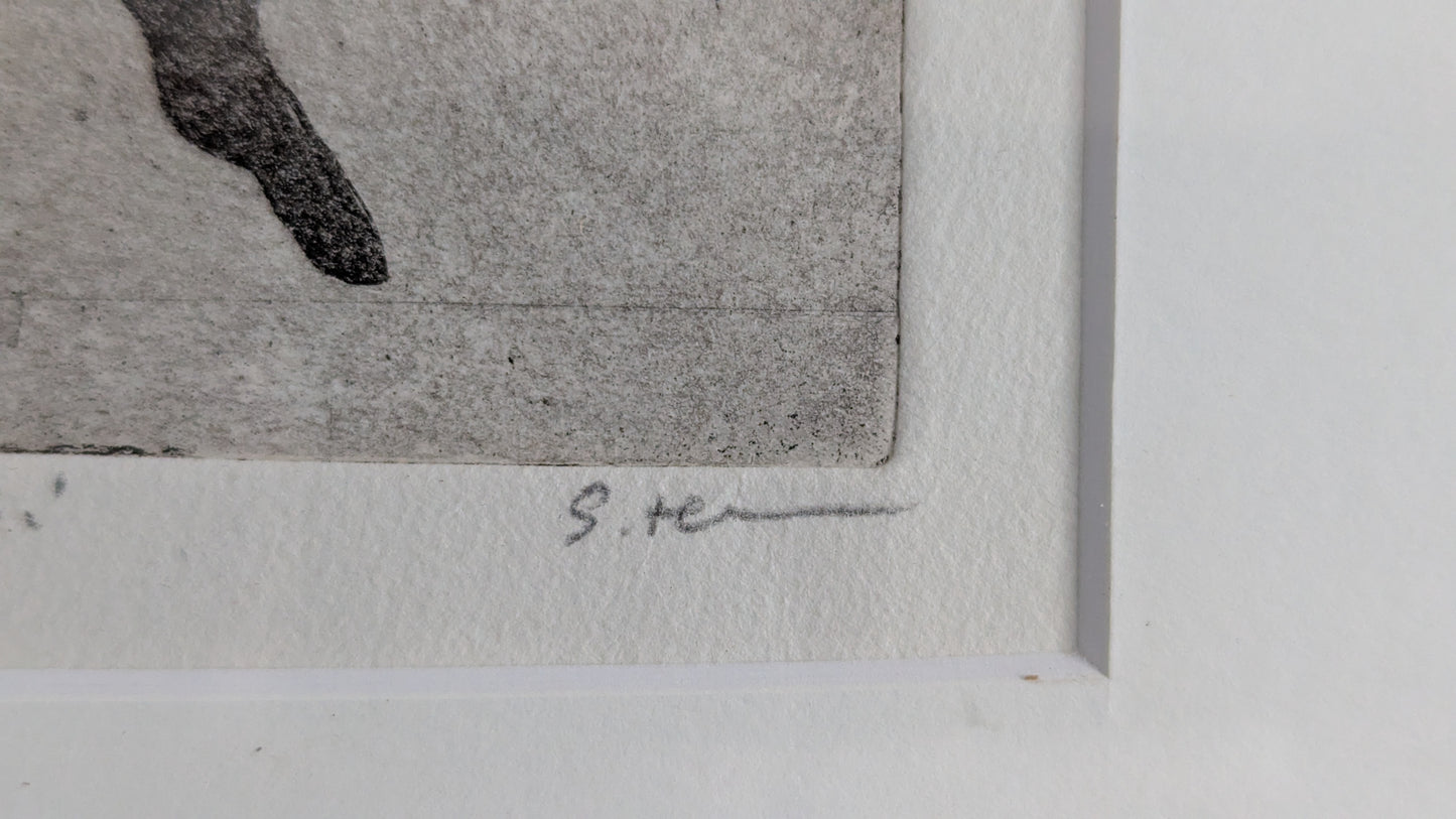 Sirpa-Helena Viljanen - Tanssi (Signeerattu Grafiikka)