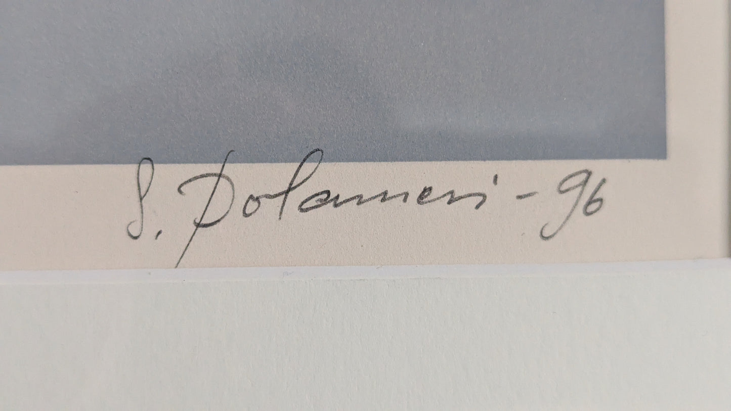 Seppo Polameri - Signeerattu Litografia (1996)