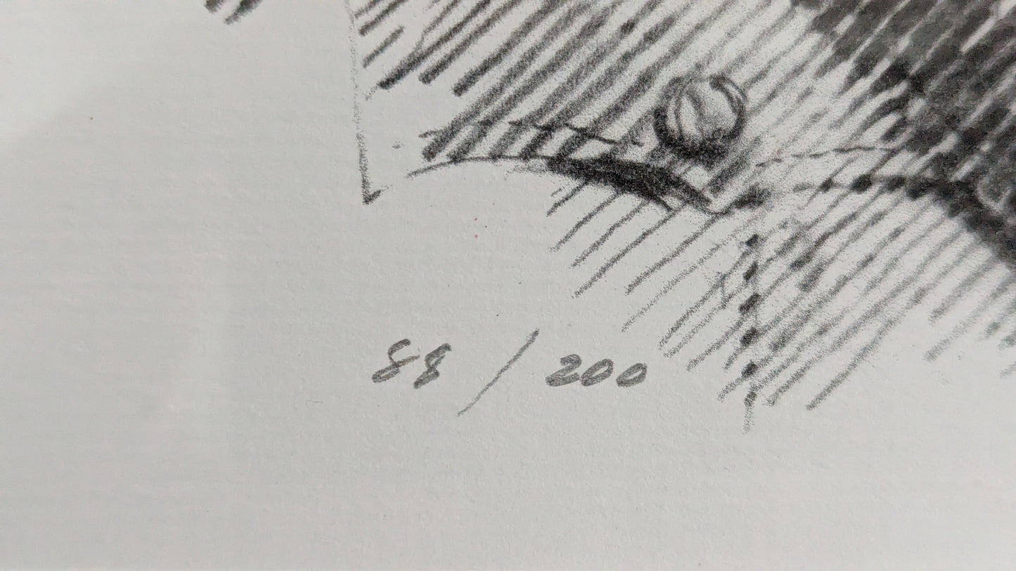 Rolf Erik Bruun - Mannerheim 1939 (Signeerattu Litografia 2009)