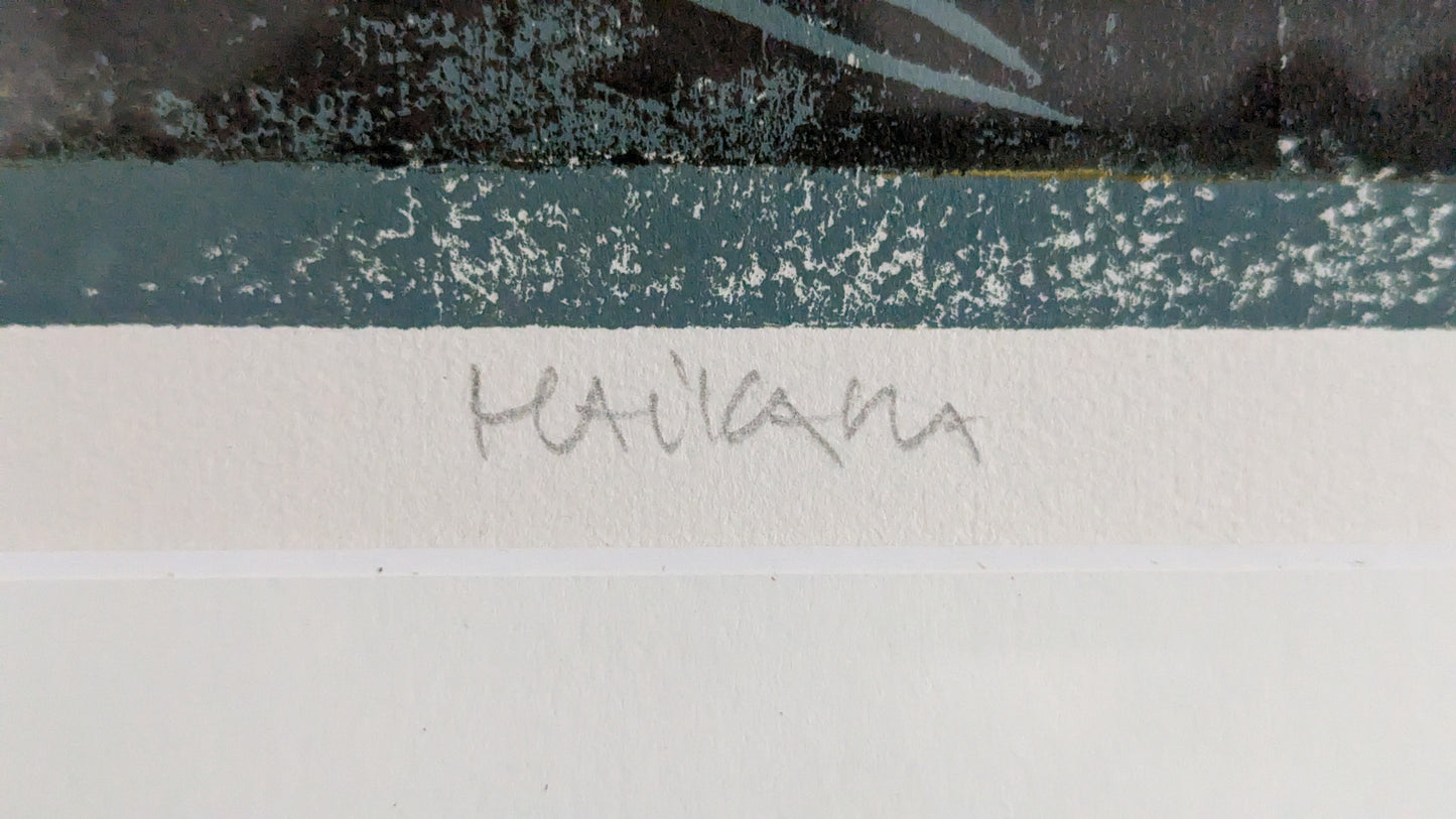 Sirpa-Helena Viljanen - Haikara (Signeerattu Grafiikka, Koevedos)