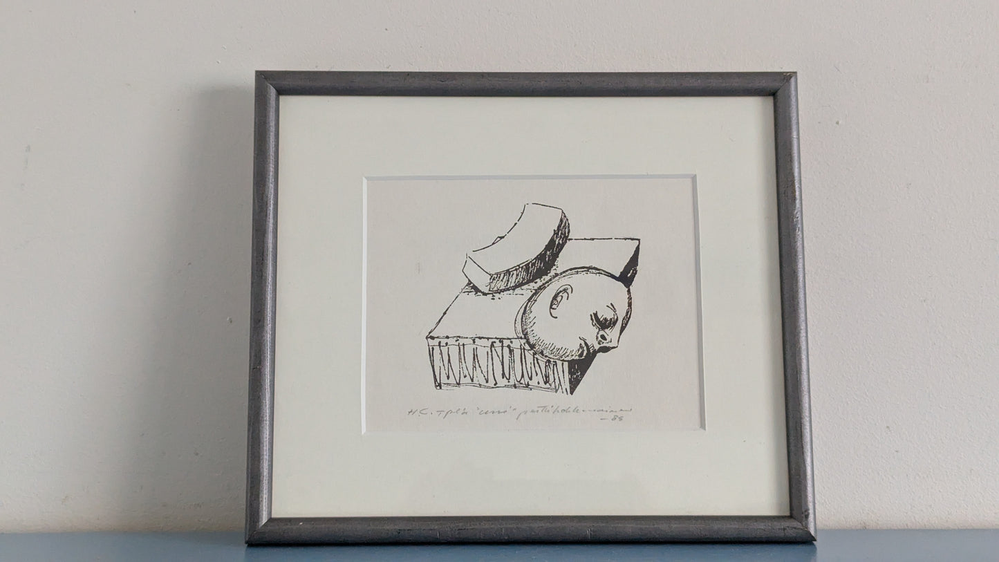Pertti Kolehmainen - Uni (Signeerattu Grafiikka 1985)