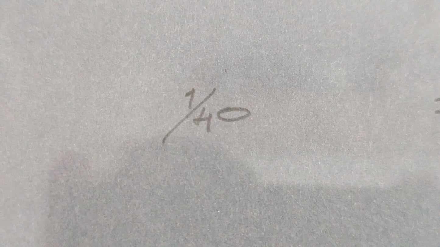 Raimo Kanerva - Signeerattu ja Numeroitu Grafiikka (1/40, 1969)