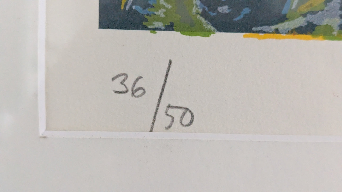 Sami Rinne - Signeerattu Litografia (ISO, 36/50)