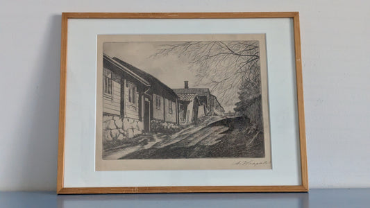 A. Haapala (Leonid Kuzmin) - Signeerattu Etsaus (1930-luku)