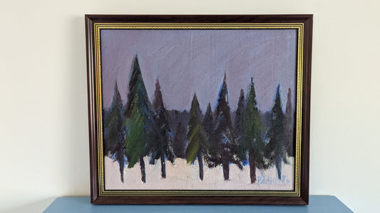 Pekka Laiho - Signeerattu Öljyvärimaalaus (1986)