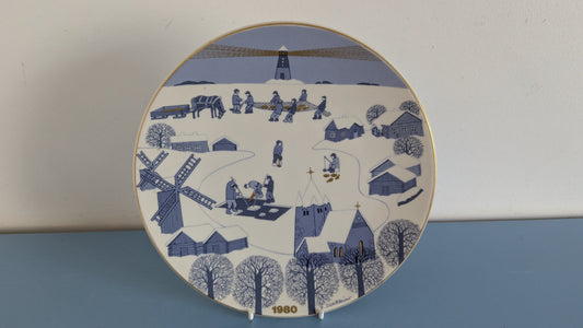 Arabia Joululautanen 1980 (Raija Uosikkinen)