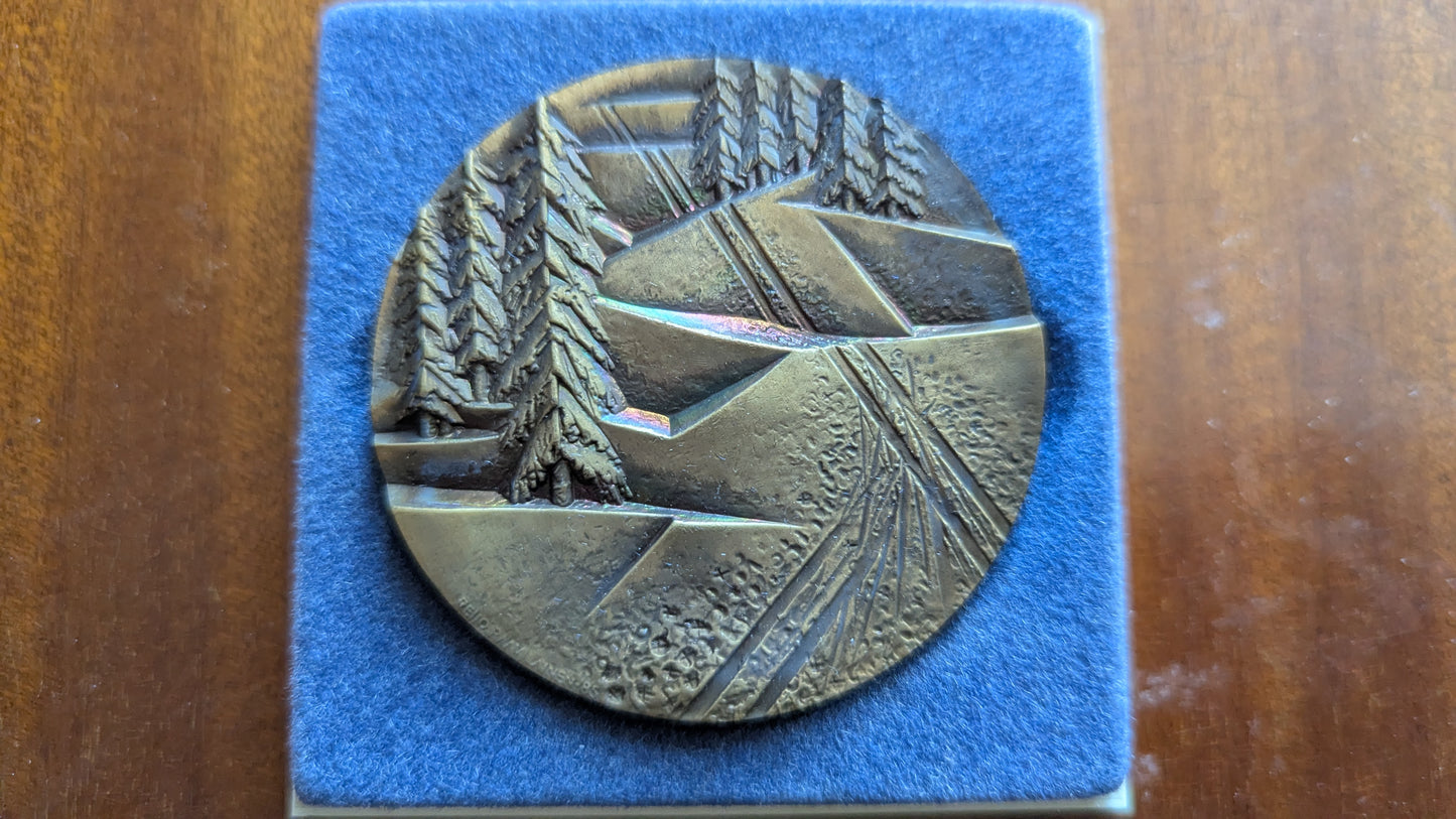 Reijo Paavilainen - Finlandia Hiihto 1986 Pöytämitali